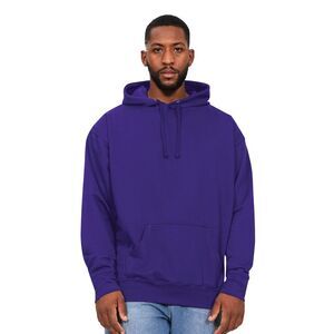Casual Classics Mens Ringspun Cotton Hoodie / Purple